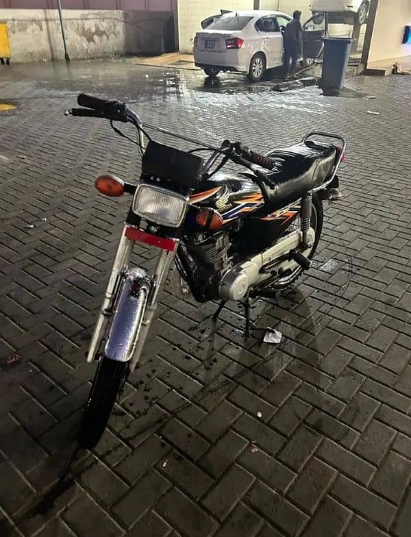 GOLDEN NUMBER HONDA CG-125 FOR SALE 2