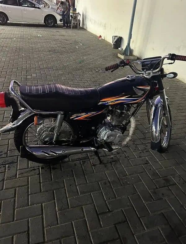 GOLDEN NUMBER HONDA CG-125 FOR SALE 3