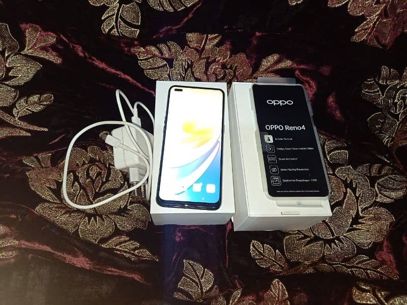 Oppo Reno 4 12GB Ram 128GB Storge With Box In Good Condition 2