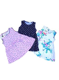 Pack of 3 summer frocks for Girls