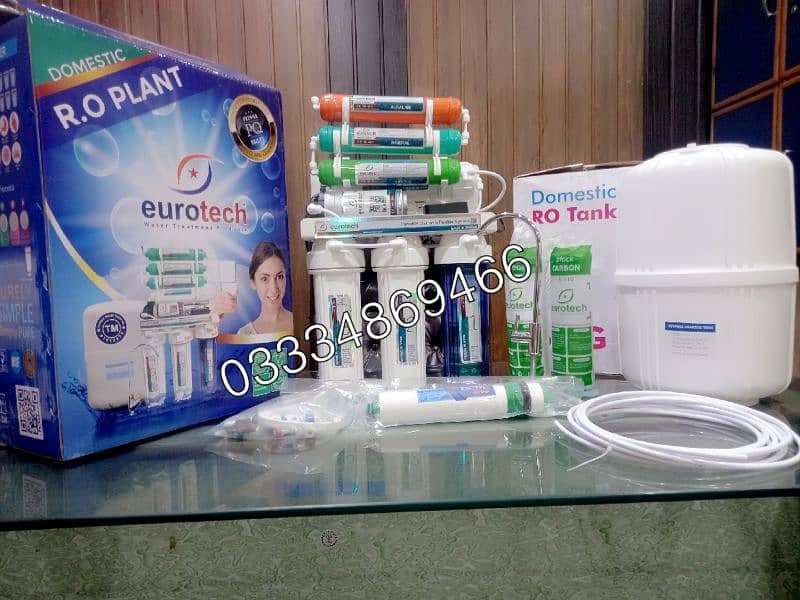 Euro tech 7 stage Domestic water filter Ro plant taiwan 2