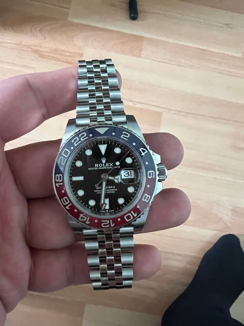 Rolex GMT-Master 2  pepsi jubilee unworn 2023 1