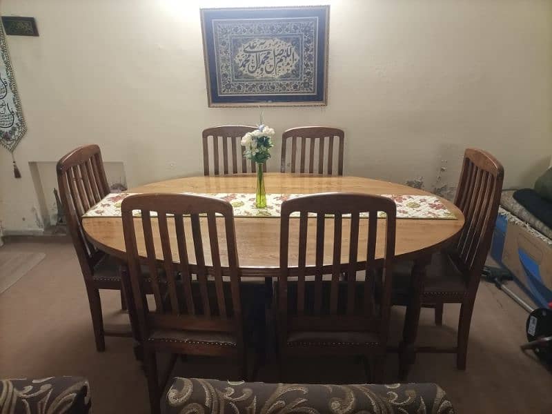 6 seater dining table 2