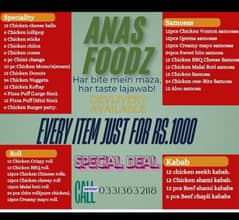 Anas Foodz Frozen Items