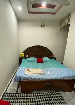 Double bed with matress