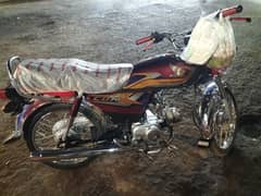 Honda cd 70cc red colour