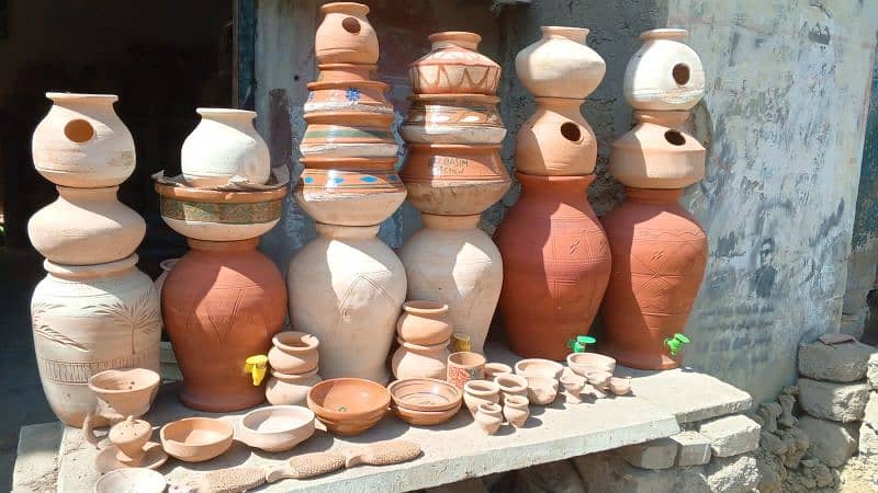 Haandi Matti kay bartan clay pot 1