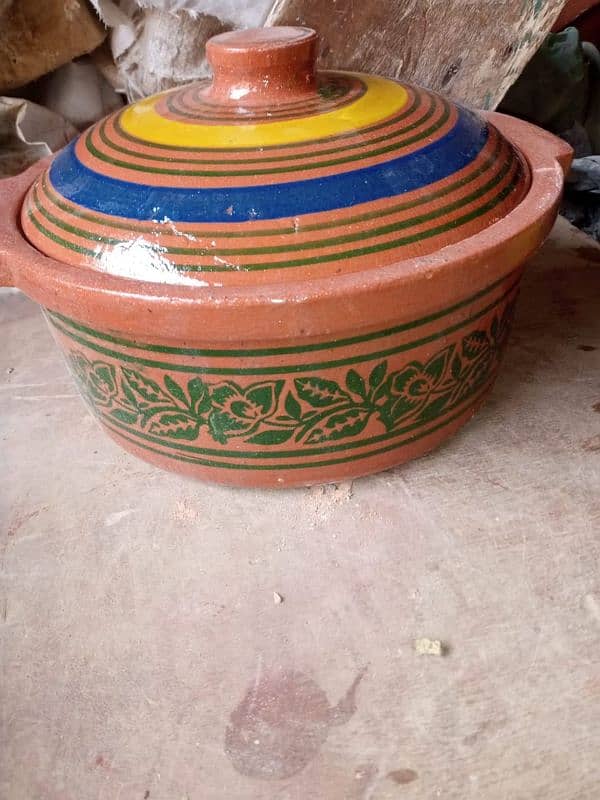 Haandi Matti kay bartan clay pot 5