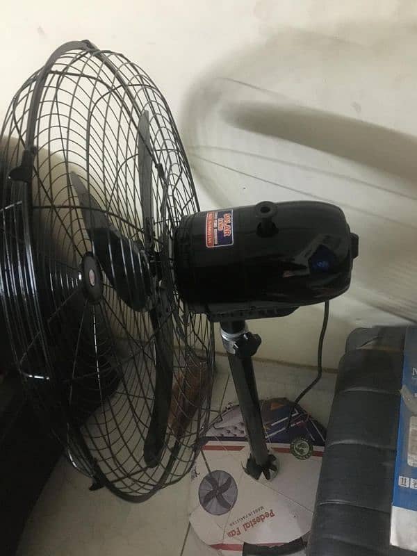 12 volt fan pedestal fan solar fan 1