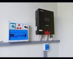 Ongrid Hybrid Solar Inverter Installation - New Ramzan Offer Available