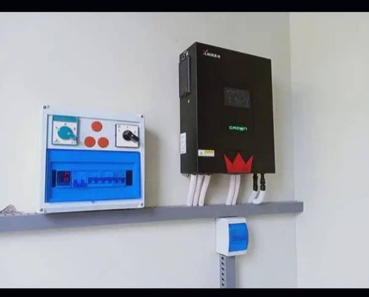 Ongrid Hybrid Solar Inverter Installation - New Ramzan Offer Available 0