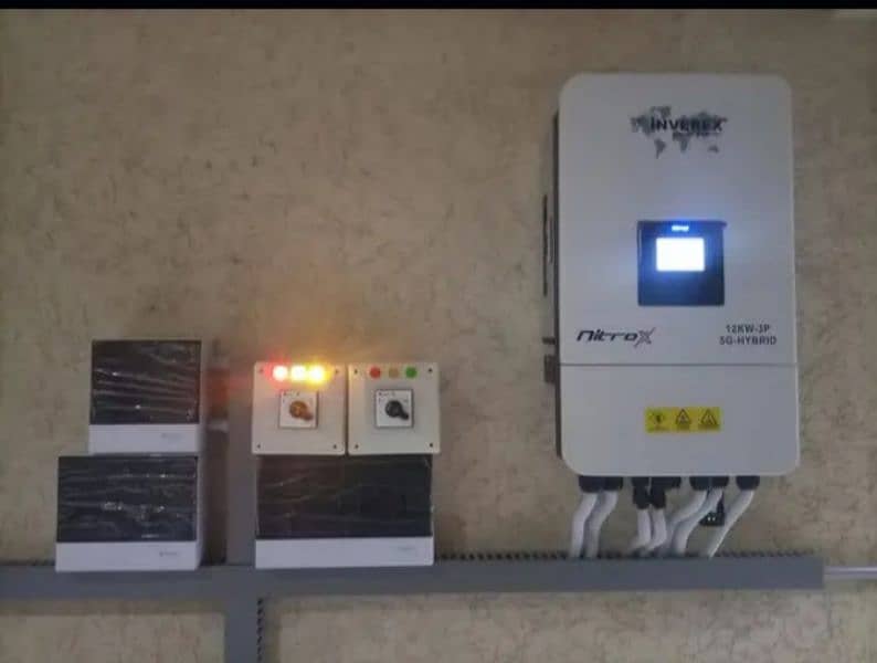 Ongrid Hybrid Solar Inverter Installation - New Ramzan Offer Available 5