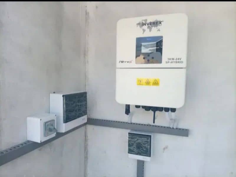 Ongrid Hybrid Solar Inverter Installation - New Ramzan Offer Available 6