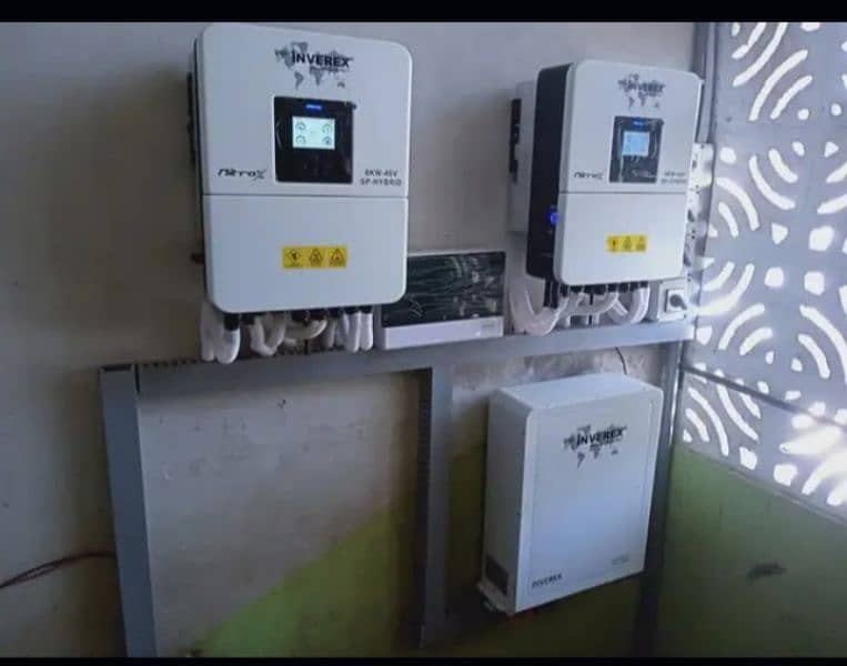 Ongrid Hybrid Solar Inverter Installation - New Ramzan Offer Available 7