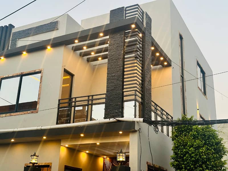 4.75 Marla Brand New Corner House For Sale In Zaheer Villas Military Accounts 1