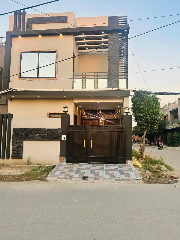 4.75 Marla Brand New Corner House For Sale In Zaheer Villas Military Accounts 26