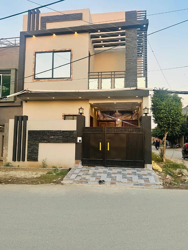 4.75 Marla Brand New Corner House For Sale In Zaheer Villas Military Accounts 28