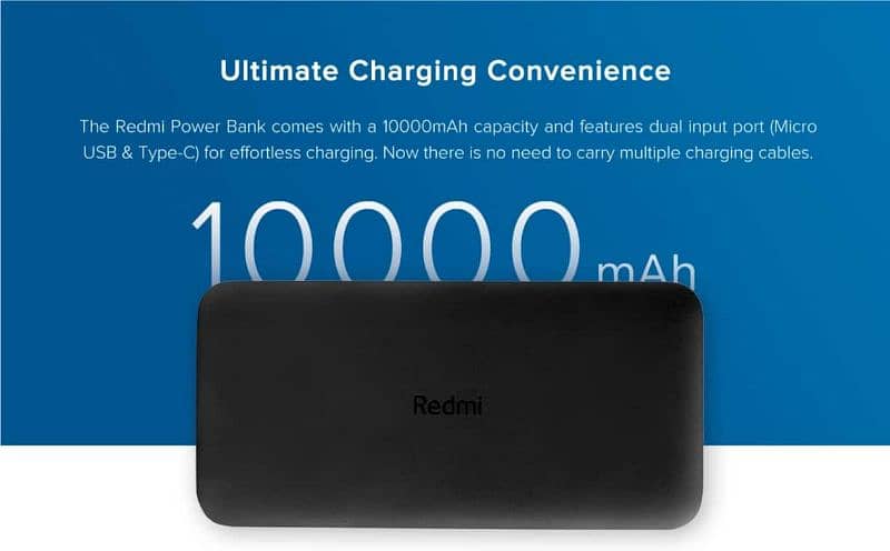 Redmi Original 10000 Mah Power Bank Brand New 1