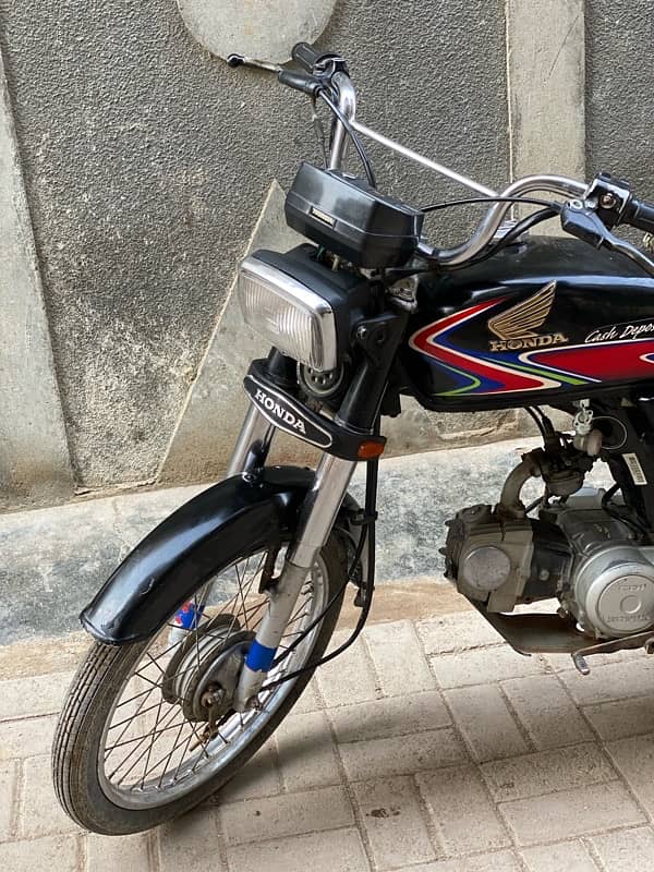 honda cd 70 2018 karachi no 2