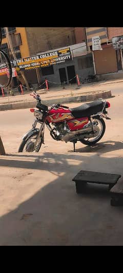 Honda 125 applied