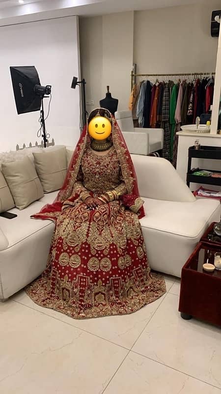 Red Bridal dress 0