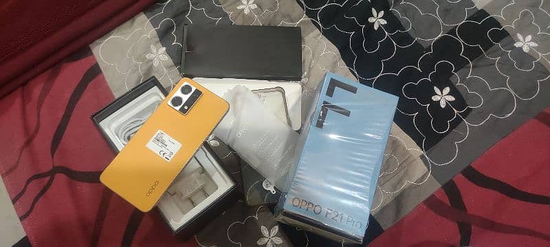 Oppo F21pro 4g Complete Box New Condition 0