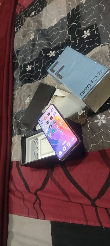 Oppo F21pro 4g Complete Box New Condition 2