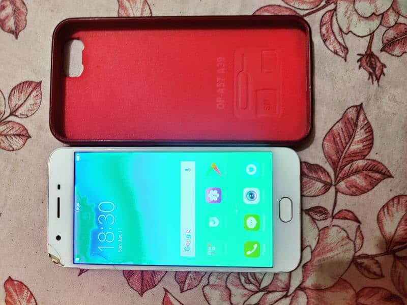 oppo a57 dual sim 4/64 pta approved for sale read addd 5