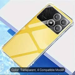 Poco X6 Pro Transparent Back Cover and Case