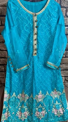 3 piece ready to wear women’s suit beautiful embroided