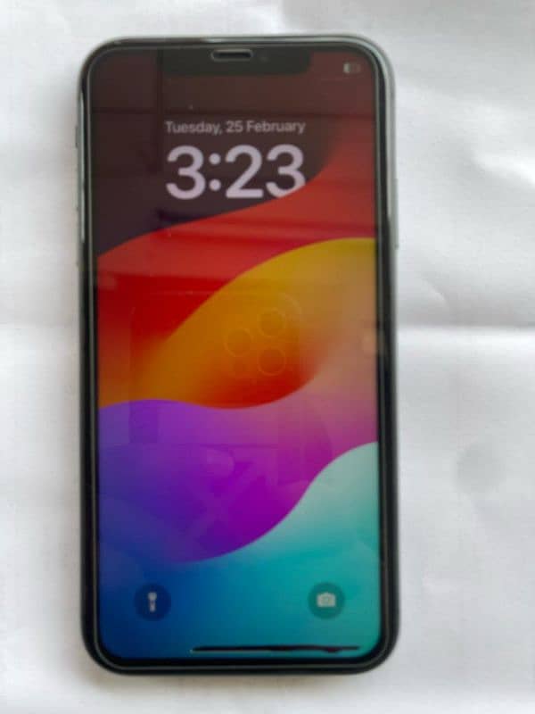 I phone 11 non pta black colour water pack ex change pta I phone 0