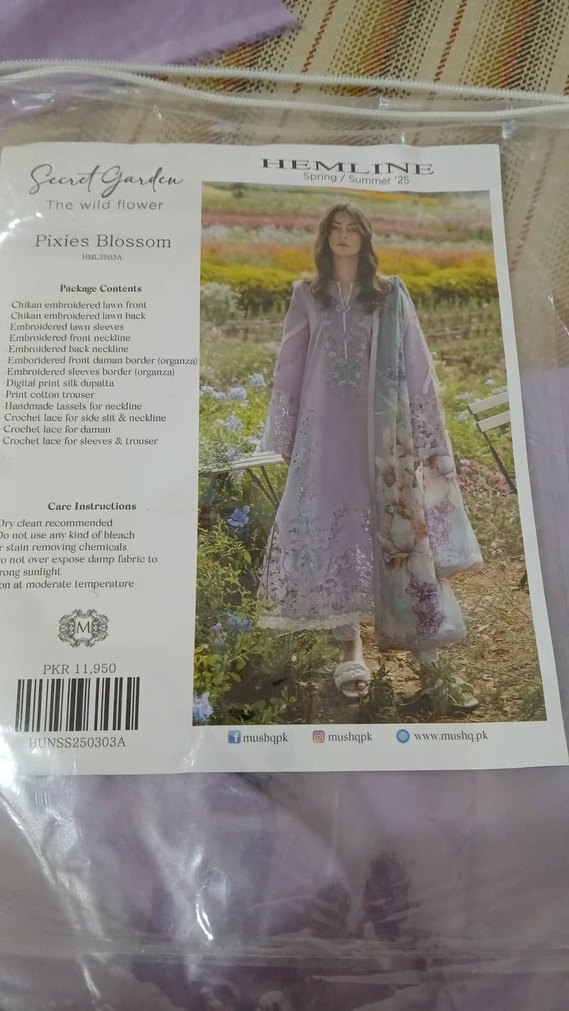 Mushq ( pixies blossom) lilac new volume hemline 2025 3