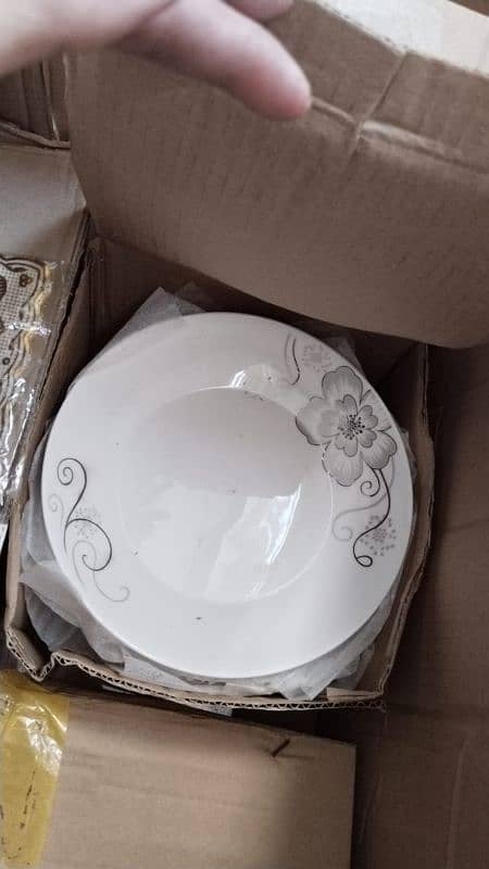 printed original bone dinner set 6