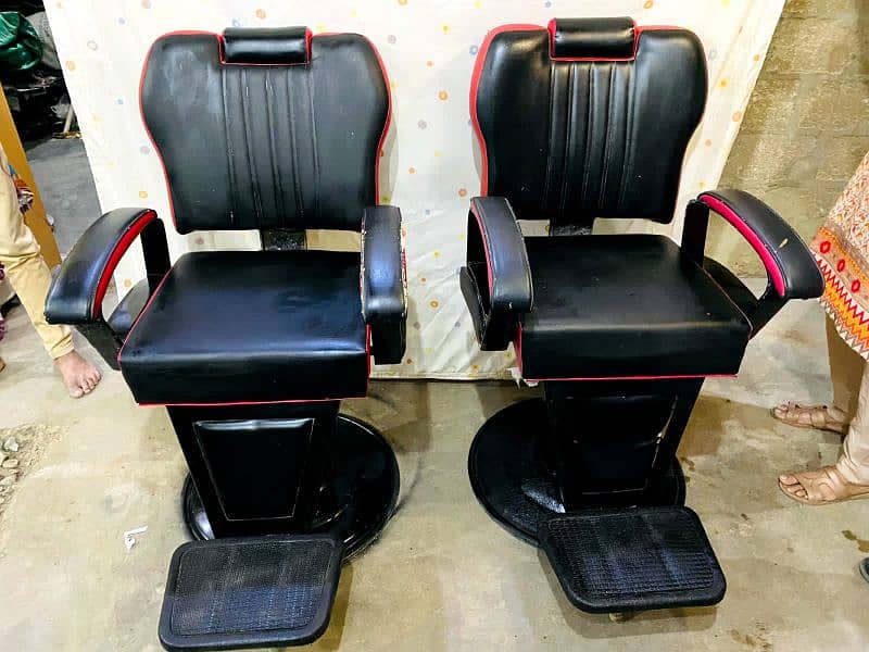 Salon Chairs For Sale (just 3 month use) 1