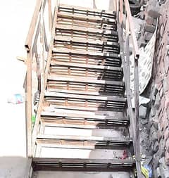 Heavy Angle Iron Stairs