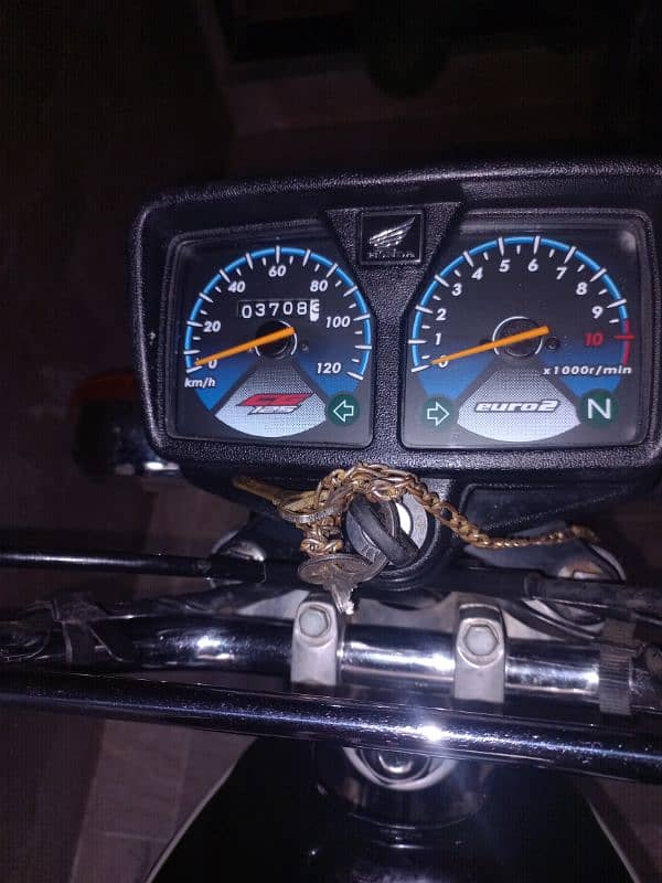 Honda 125 2023 karachi number 9