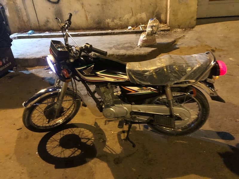 HONDA CG125 EURO 2016 rahemye khan complete documents new tayar 0