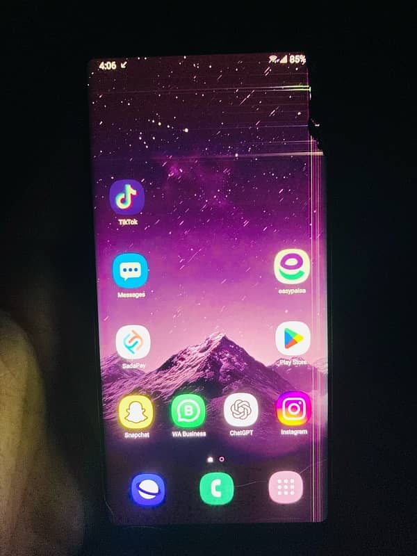 Samsung note 8 only pannal damage 0