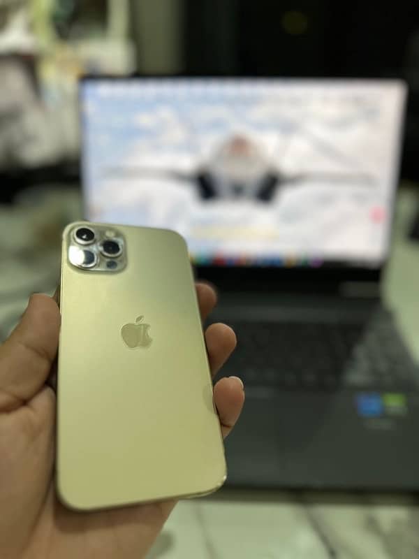 iPhone 12 Pro | PTA Approved | 128 GB | Gold 1