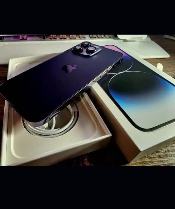 iphone 14 pro max deep purple 128 gb 2