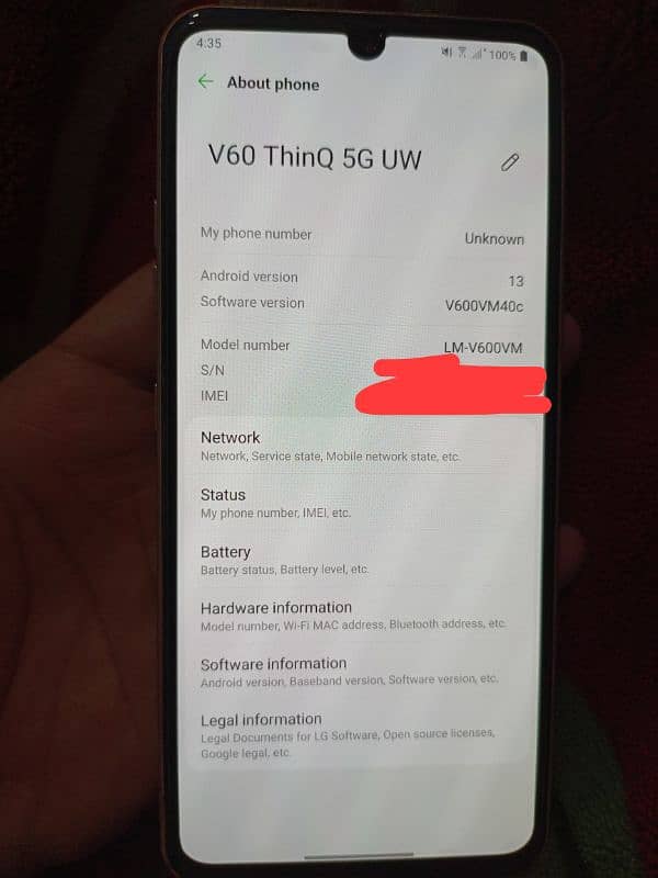 LG V60 THINQ FOR SALE 3