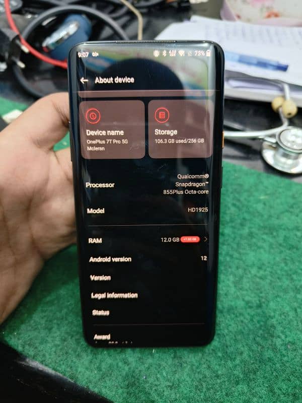 Oneplus 7t pro 5g mcleran edition 4