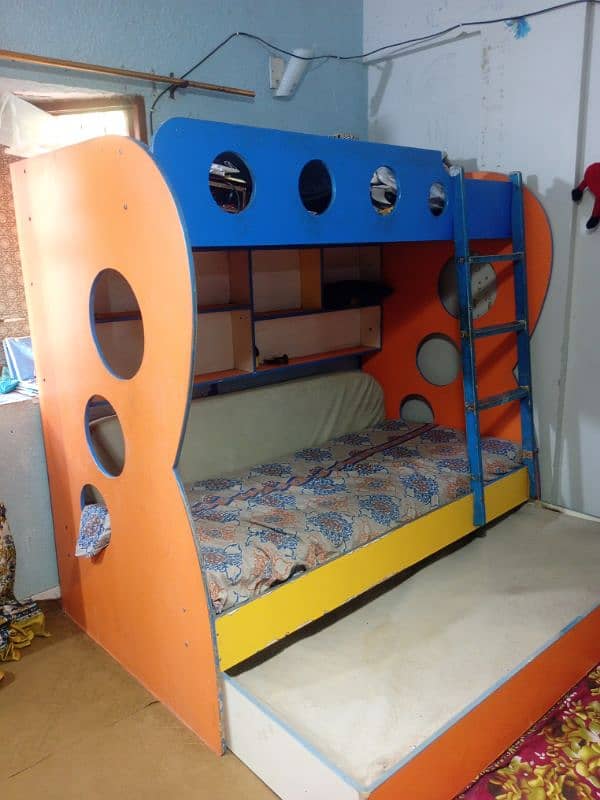 3 bed for kids banker bed 1