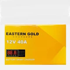 EASTERN GOLD DC 12V 40A Charger Auto Fast Battery With Digital Display