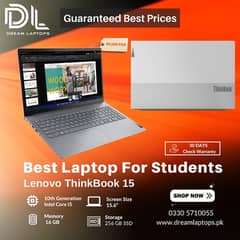 LENOVO THINKBOOK 15”, i5 10TH Generation Laptop