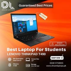 LENOVO THINKPAD T490 i5 8TH Generation Laptop