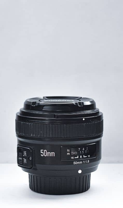 yongnuo 50mm 1.8 with box A++ condition 0