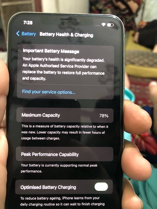 iPhone XS max 64gb battery 79 non pta 6