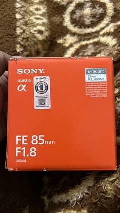 Sony 85mm 1.8 used