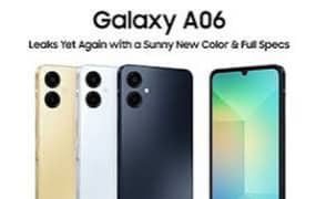 Samsung A06 4/64 box pack all colour available